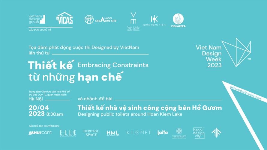 Phát động cuộc thi Designed by Vietnam 2023 - 'Thiết kế từ những hạn chế'