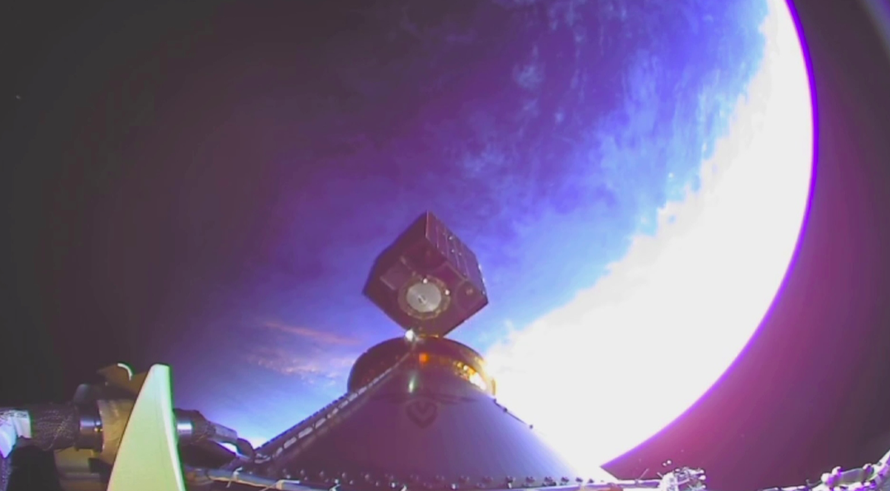 Tên lửa Alpha đưa vệ tinh Victus Nox vào quỹ đạo quanh Trái Đất. Ảnh: Firefly Aeropspace