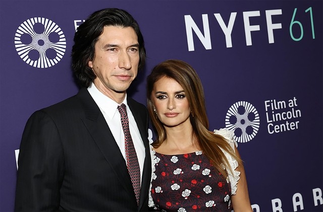 Adam Driver và nữ diễn viên Tây Ban Nha Penelope Cruz