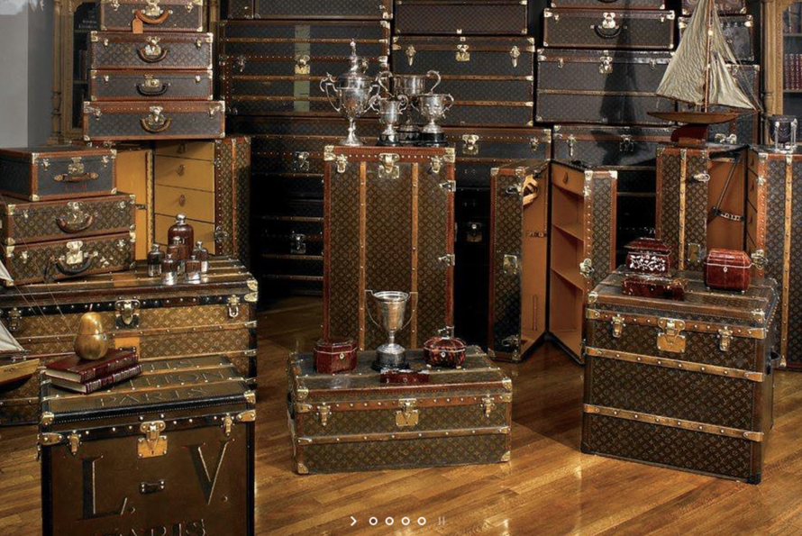 Những chiếc rương đắt giá của Louis Vuitton