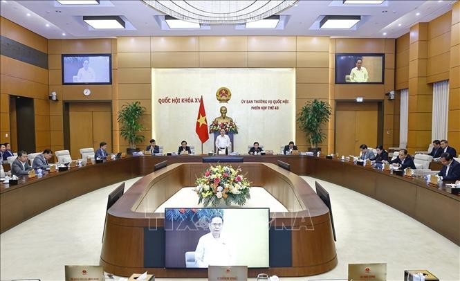 Chủ tịch Quốc hội Trần Thanh Mẫn phát biểu khai mạc Phiên họp. Ảnh: Doãn Tấn