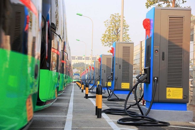 Hà Nội dự kiến lắp 115 trạm sạc xe điện tại vành đai 1