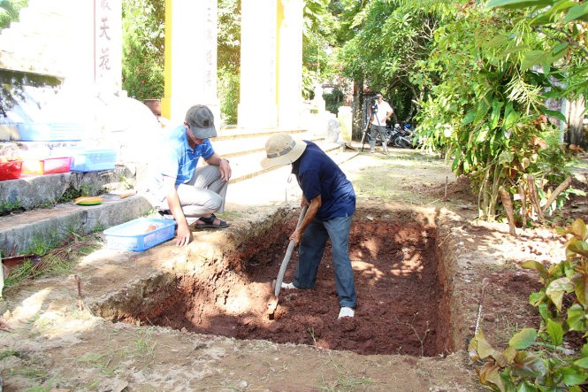 Đã phát hiện cung điện vua Quang Trung?