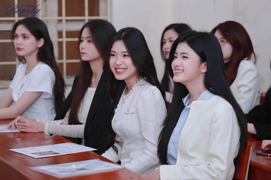 Không khí náo nhiệt tại buổi Sơ khảo Press Beauty 2025.