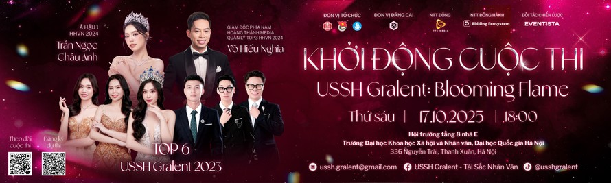 Khởi động cuộc thi Tài Sắc Nhân văn: “USSH Gralent” và Talkshow “Shine or Stay”