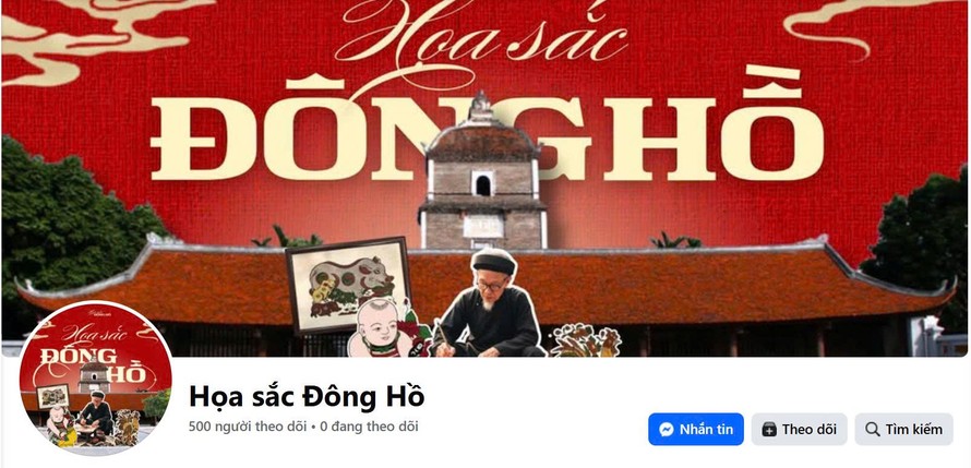 Fanpage sự kiện Họa sắc Đông Hồ