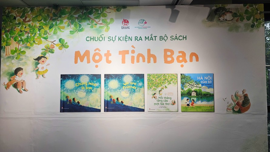 Ra mắt bộ sách “Một tình bạn” - Vẻ đẹp lấp lánh của tình bạn qua sách tranh thiếu nhi