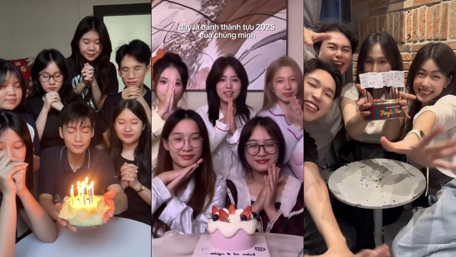 Vì sao “bánh kem thành tựu” bỗng lên ngôi trong mùa tổng kết của giới trẻ?