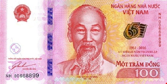 Tờ tiền 100 đồng của NHNN có giá 20.000 đồng