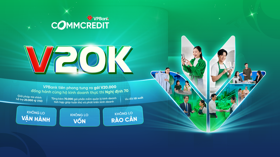VPBank giải bài toán nguồn vốn, mở cơ hội bứt phá cho hộ kinh doanh 