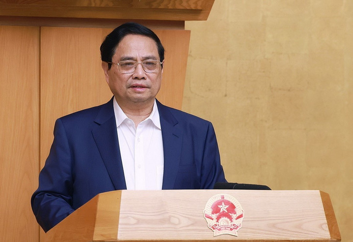 Thủ tướng Phạm Minh Chính chủ trì Phiên họp Chính phủ chuyên đề về xây dựng pháp luật tháng 7 năm 2025.