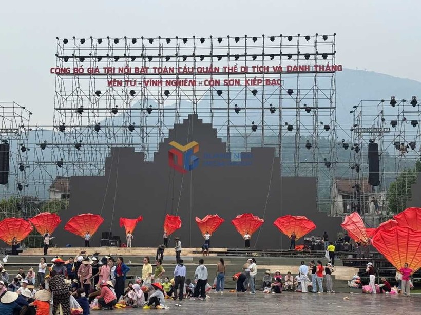 Công tác chuẩn bị Lễ công bố giá trị nổi bật toàn cầu của Di sản Văn hóa Thế giới Quần thể Di tích và Danh thắng Yên Tử-Vĩnh Nghiêm-Côn Sơn, Kiếp Bạc đã cơ bản hoàn tất.