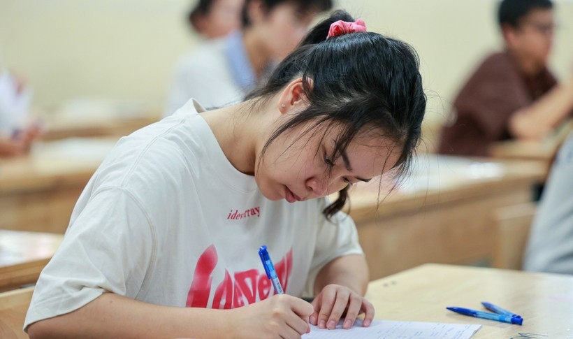 Thí sinh dự thi Tốt nghiệp trung học phổ thông năm 2025. 