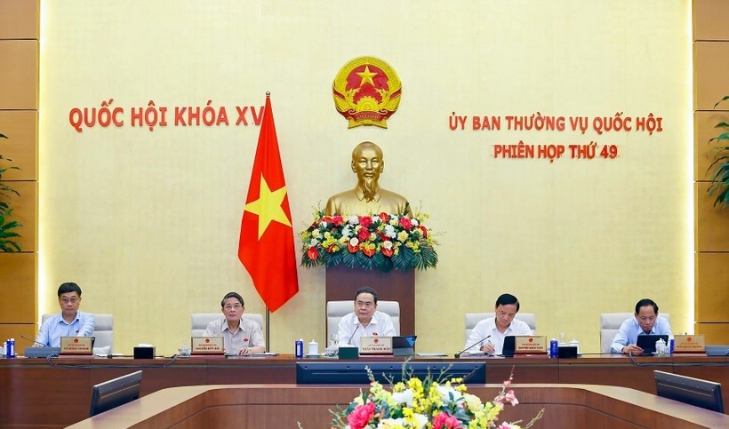 Phiên họp Ủy ban Thường vụ Quốc hội. 