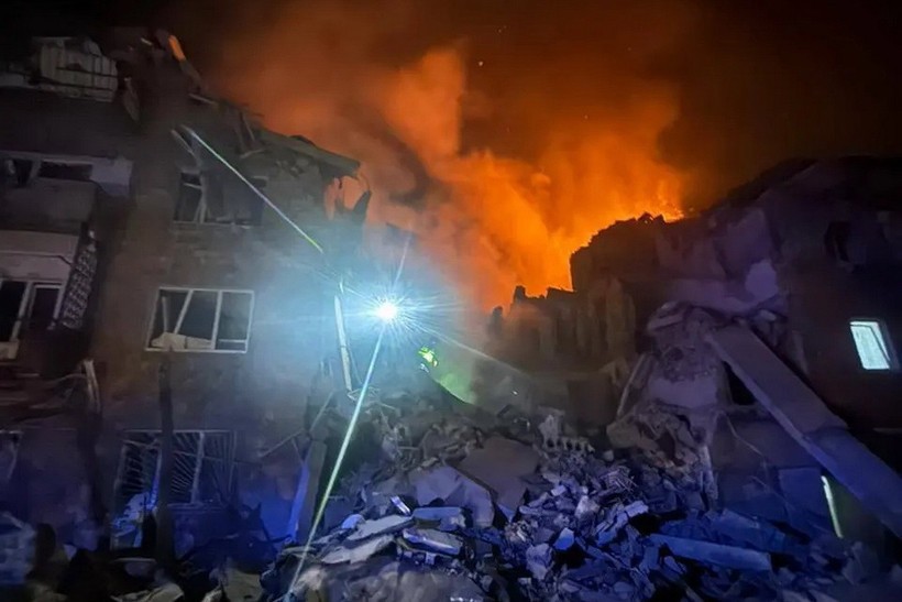 Kiev phải hứng chịu đợt tấn công quy mô lớn từ phía Nga. 