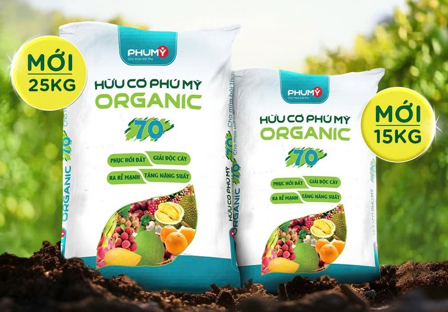 Phú Mỹ tung ra thị trường sản phẩm mới Hữu cơ Phú Mỹ Organic 70