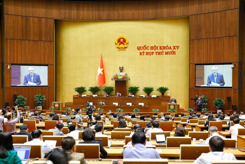 Quốc hội họp sáng ngày 27/10. 