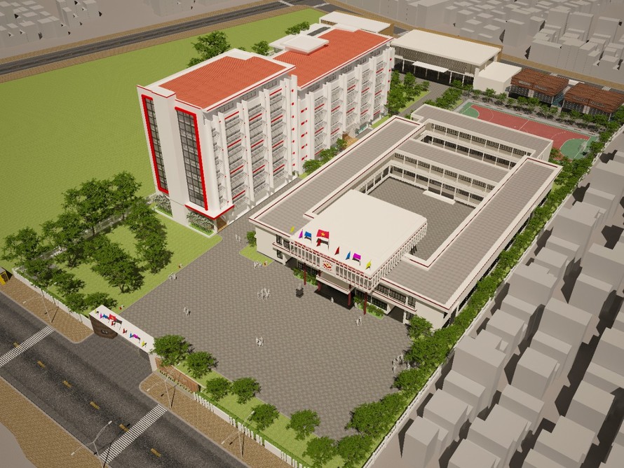 Phối cảnh dự án "bánh vẽ: GWIS-GWIU