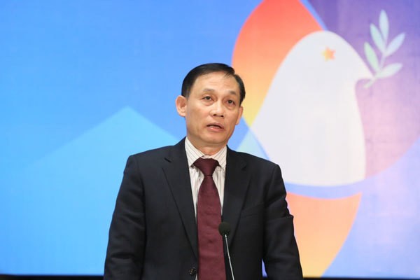 Thứ trưởng Bộ Ngoại Lê Hoài Trung. Ảnh: Lê Anh Dũng