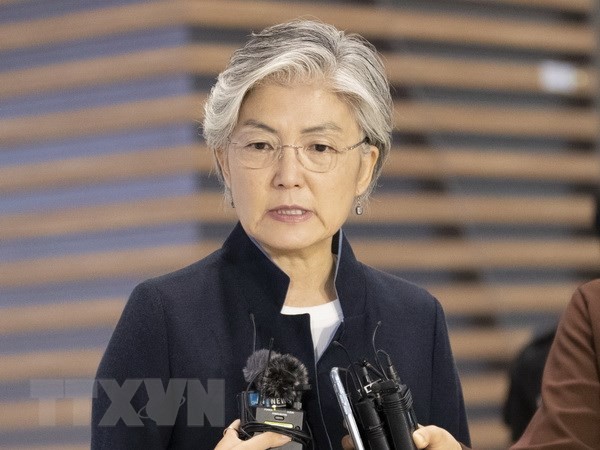 Ngoại trưởng Hàn Quốc Kang Kyung-wha. (Ảnh: Yonhap/TTXVN)