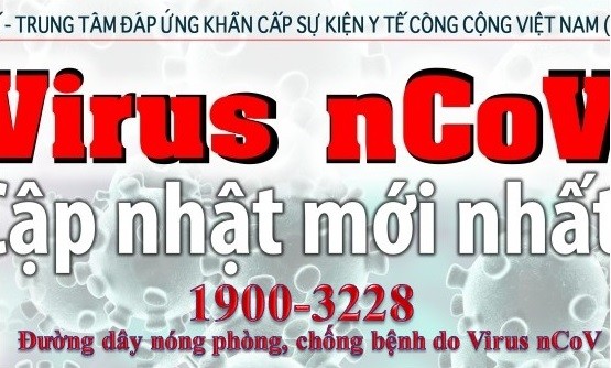 Bản tin chính thức về dịch nCoV của Bộ Y tế​