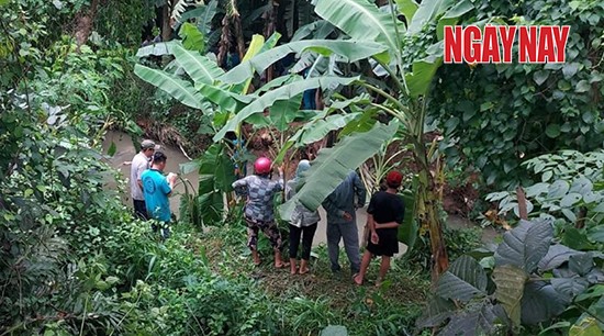 Suối Đá Dựng - nơi tìm thấy thi thể nạn nhân. Ảnh: Xuân Thời