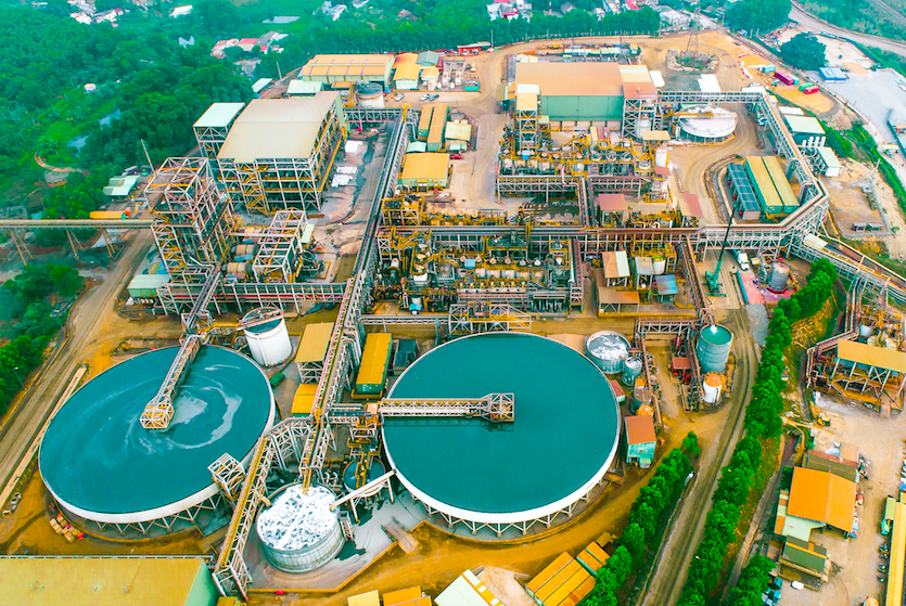 Dây chuyền nhà máy hiện đại của Masan High-Tech Materials tại Việt Nam