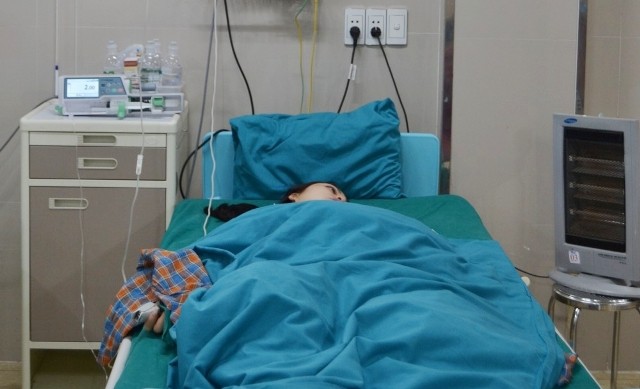 Bệnh nhân đang được điều trị tích cực. 