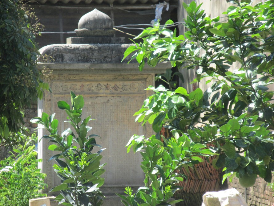 Khung cảnh hiệ tại của khu di tích. 