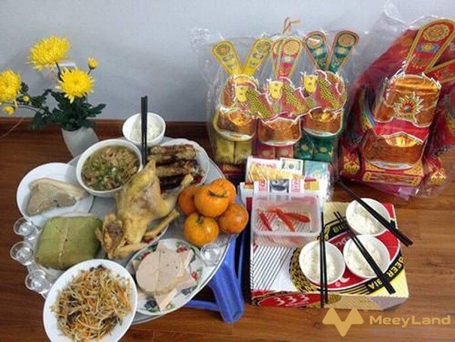 Lễ cúng tạ đất cuối năm là nét đẹp truyền thống của mỗi gia đình Việt. (Ảnh minh họa)