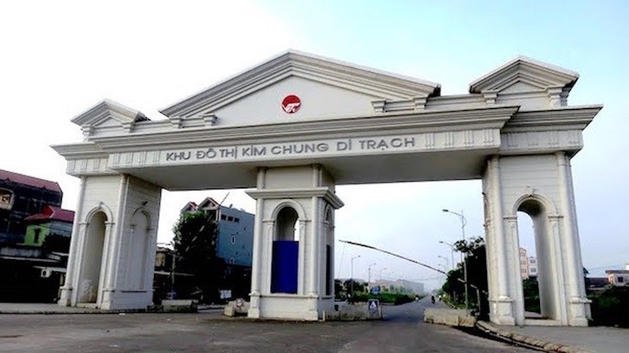 Dự án Khu đô thị Kim Chung – Di Trạch (huyện Hoài Đức, Hà Nội) của Vietracimex đã từng bị bỏ hoang nhiều năm.