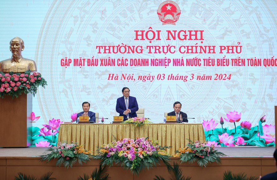 Thủ tướng chủ trì Hội nghị gặp mặt các doanh nghiệp Nhà nước tiêu biểu