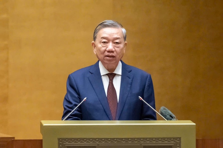 Tổng Bí thư Tô Lâm phát biểu chỉ đạo Hội nghị.