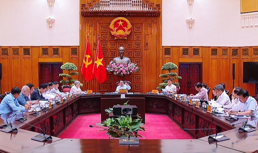 Dự án Luật sửa đổi, bổ sung một số điều của 7 luật được thảo luận tại cuộc họp.