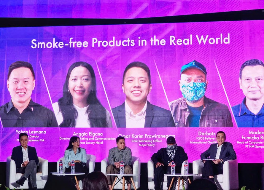 Các đại biểu chia sẻ, trao đổi tại sự kiện Technovation2025.