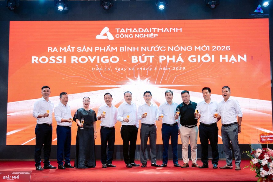 Rossi ra mắt bình nước nóng Rovigo 2026, tiếp tục mở rộng hệ sinh thái gia dụng Việt