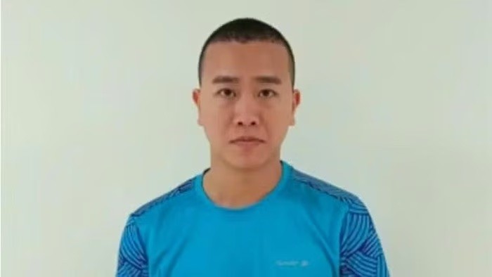 Bị can Hoàng Tạ Minh Cường. (Ảnh: Bộ Công an)