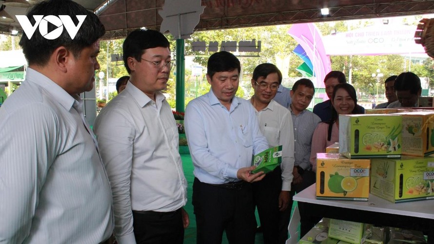 Chương trình mỗi xã một sản phẩm (OCOP) đã kích hoạt và đánh thức được khu vực nông thôn, nhiều sản phẩm từ tài nguyên bản địa được ra đời, tinh thần khởi nghiệp lan tỏa. (Ảnh: VOV)