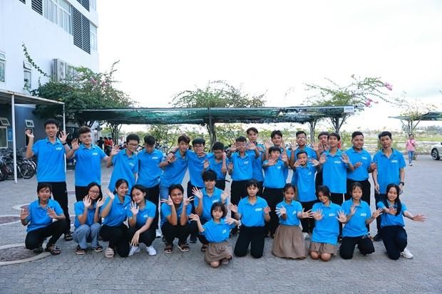 Các em nhỏ tại trường Hy Vọng. (Ảnh: Minh Sơn/Vietnam+) 