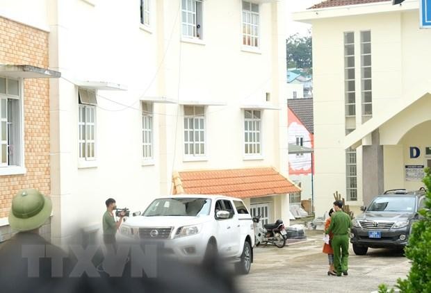 Khu vực khoa Xét nghiệm thuộc Trung tâm kiểm soát bệnh tật tỉnh Lâm Đồng. (Ảnh: Nguyễn Dũng/TTXVN)