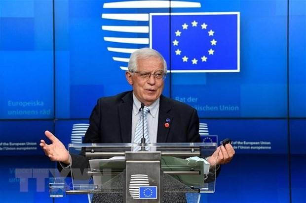 Đại diện cấp cao về chính sách an ninh và đối ngoại của EU Josep Borrell. (Ảnh: AFP/TTXVN)