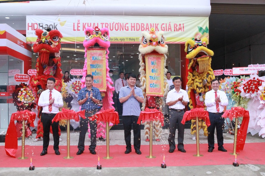 HDBank Giá Rai - Bạc Liêu chính thức đi vào hoạt động 