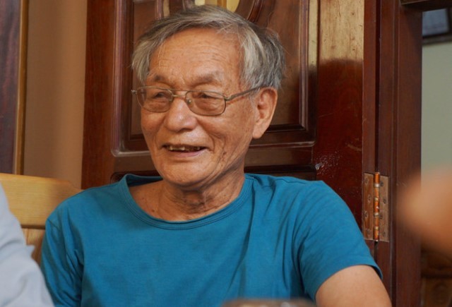 Người thân thuyền trưởng Tuy. Ảnh: Nguyễn Dương