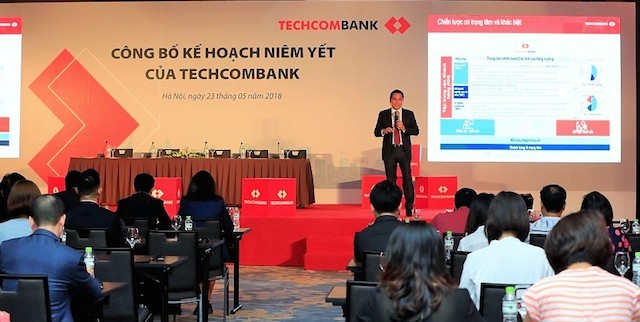 Techcombank niêm yết hơn 1,1 tỷ cổ phiếu trên HoSE ngày 4/6