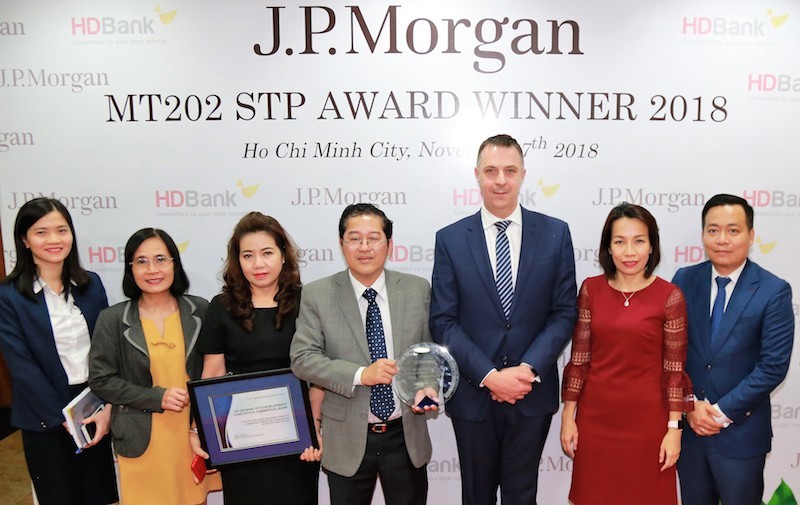 HDBank có dịch vụ thanh toán quốc tế xuất sắc toàn cầu