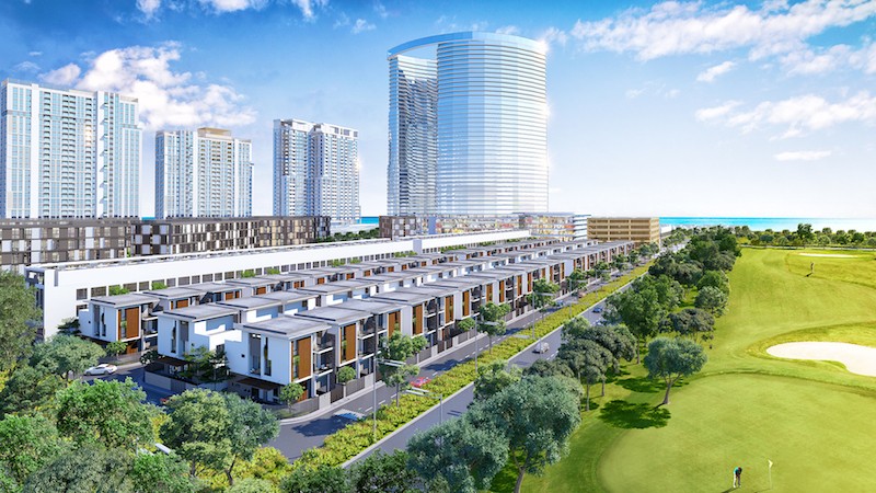 Khu nhà ở thấp tầng trong quy hoạch mới được điều chỉnh của dự án khu nghỉ dưỡng và nhà ở cao cấp The Empire 