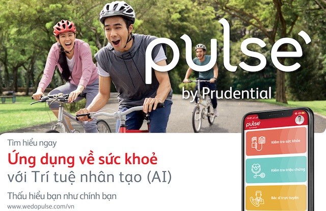 Ra mắt ứng dụng chăm sóc sức khỏe Pulse by Prudential