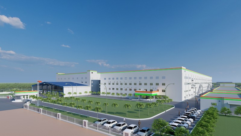 Phối cảnh nhà máy Want Want 2