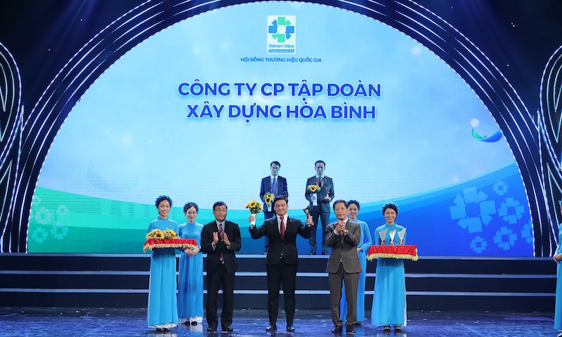 Hòa Bình là nhà thầu xây dựng 7 lần liên tiếp đạt Thương hiệu Quốc gia Việt Nam