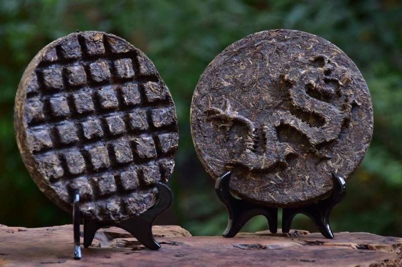 Bánh trà di sản tạo hình con giáp của năm 2024.